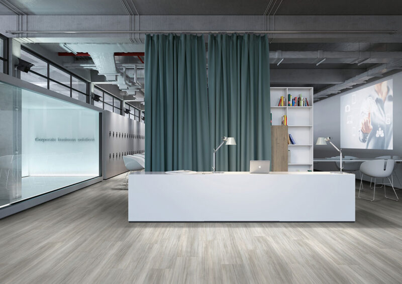 Vinylboden Gerflor Creation 55 Clic Stripe Oak Ice 0858