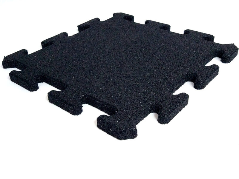 Fallschutzplatten puzzle schwarz