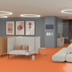 PVC Boden Tarkett iQ Granit Orange 0456