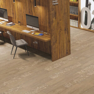 Akustik Bodenbelag Gerflor Taralay Impression Acoustic 1100 Habana 3D Blossom