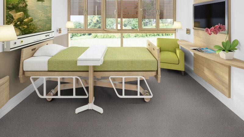 PVC-Boden Tarkett Norma homogen Dark Warm Grey 0034