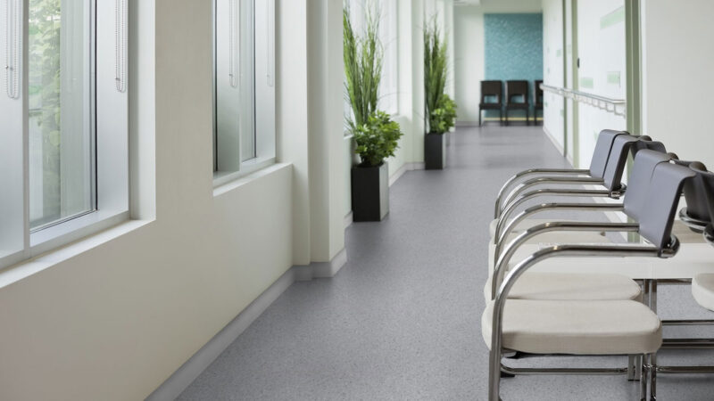 PVC-Boden Tarkett Norma homogen Grey 0031