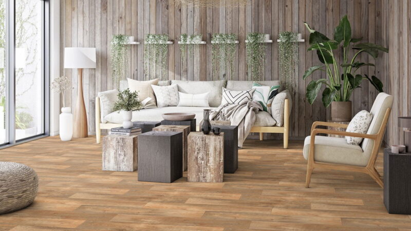 PVC-Boden Iconik 260 Tarket Flanders Dark Beige
