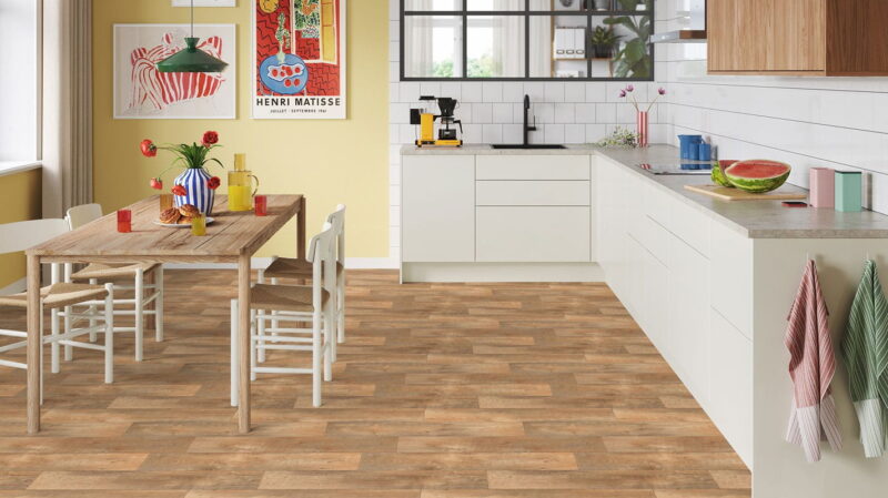 PVC-Boden Iconik 260 Tarket Flanders Dark Beige