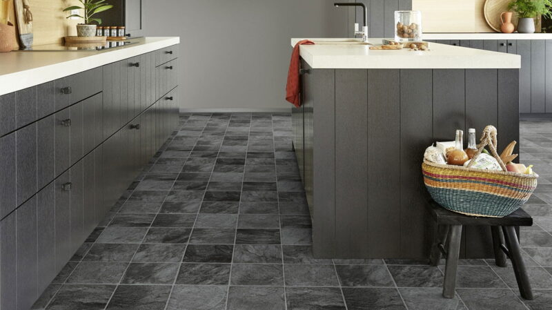 PVC-Boden Iconik 260 Tarkett Granit Alu Black