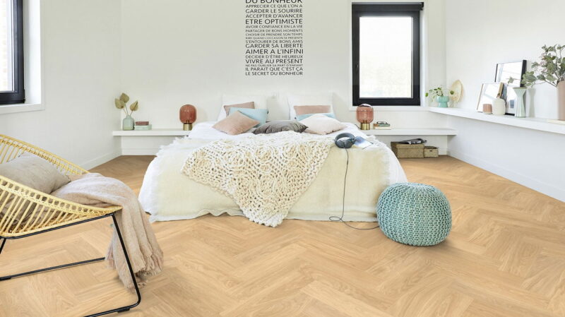 PVC-Boden Iconik 260 Tarkett Skane Herringbone Blonde