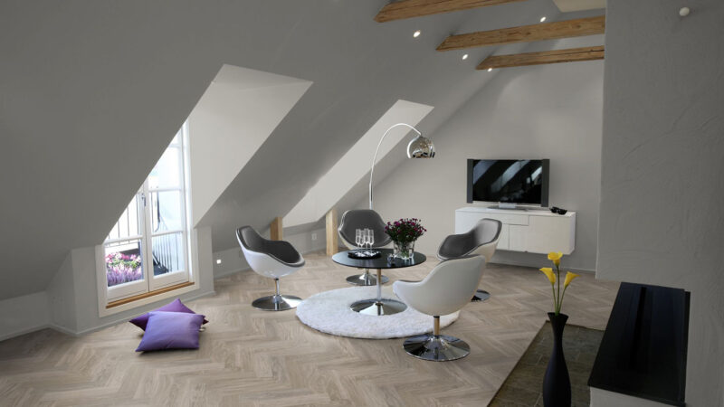 PVC-Boden Iconik 260 Tarkett Skane Herringbone Rock