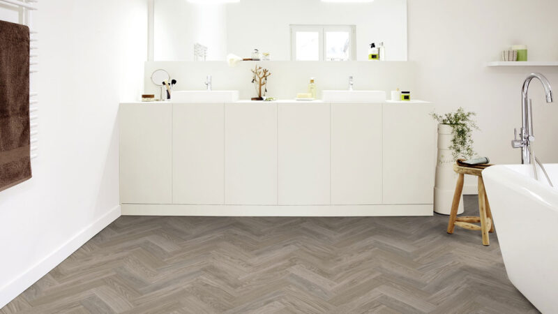 PVC-Boden Iconik 260 Tarkett Skane Herringbone Rock