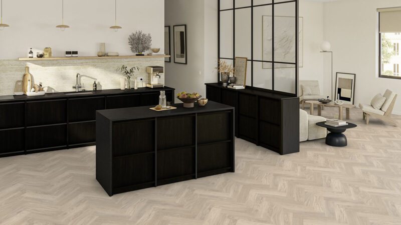 PVC-Boden Iconik 260 Tarkett Skane Herringbone Sand