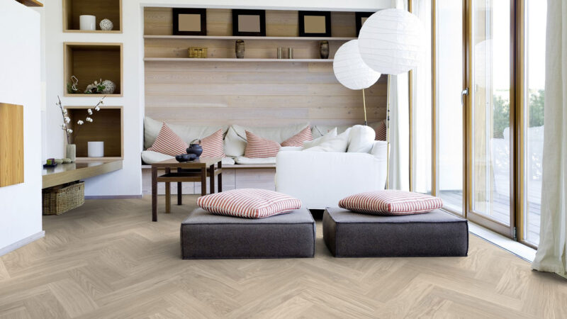 PVC-Boden Iconik 260 Tarkett Skane Herringbone Sand