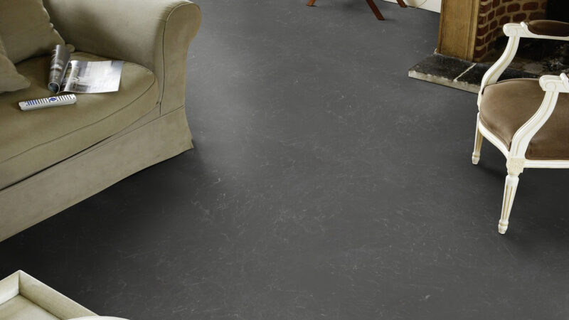 PVC-Boden Iconik 260 Tarkett Nero Marquine Black