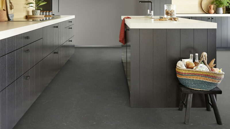 PVC-Boden Iconik 260 Tarkett Nero Marquine Black