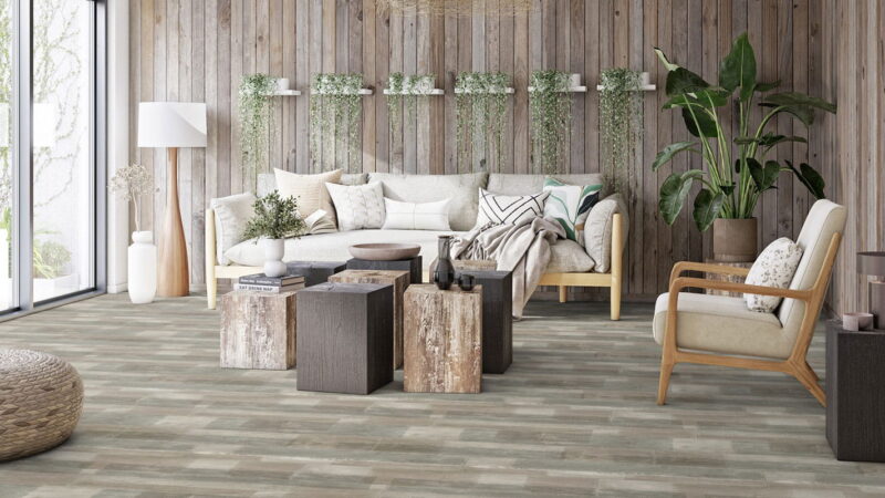 PVC-Boden Iconik 260 Tarkett Patched Wood Grey