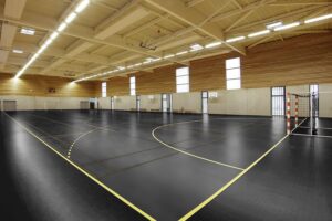 Indoor Sportböden Tarkett Omnisport Active+ Uni Black
