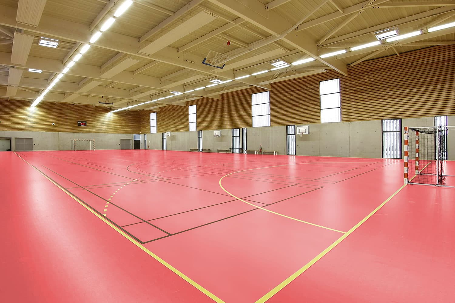 Indoor Sportböden Tarkett Omnisport Active+ Uni Coral