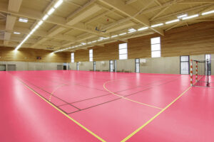 Indoor Sportböden Tarkett Omnisport Active+ Uni Cramberry Pink