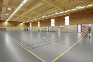 Indoor Sportböden Tarkett Omnisport Active+ Uni Grey