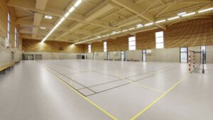 Indoor Sportböden Tarkett Omnisport Active+Concrete Cool Grey