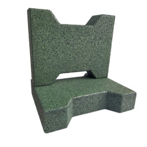 Doppel-T Gummipflaster für Ställe & Paddocks Grün