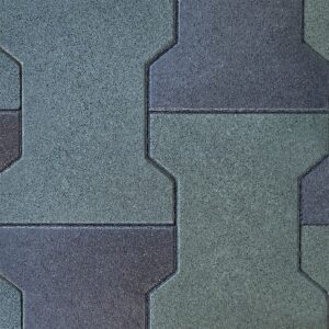 Doppel-T Gummipflaster für Ställe & Paddocks Grün