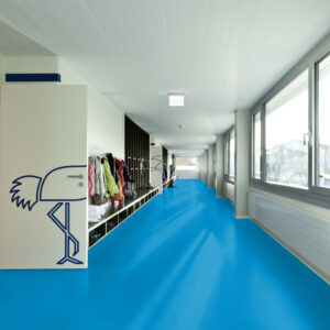 Sportbodenbelag Tarkett Omnisports Compact Uni Sky Blue