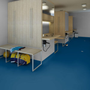 Sportbodenbelag Tarkett Omnisports Compact Uni Tonic Blue