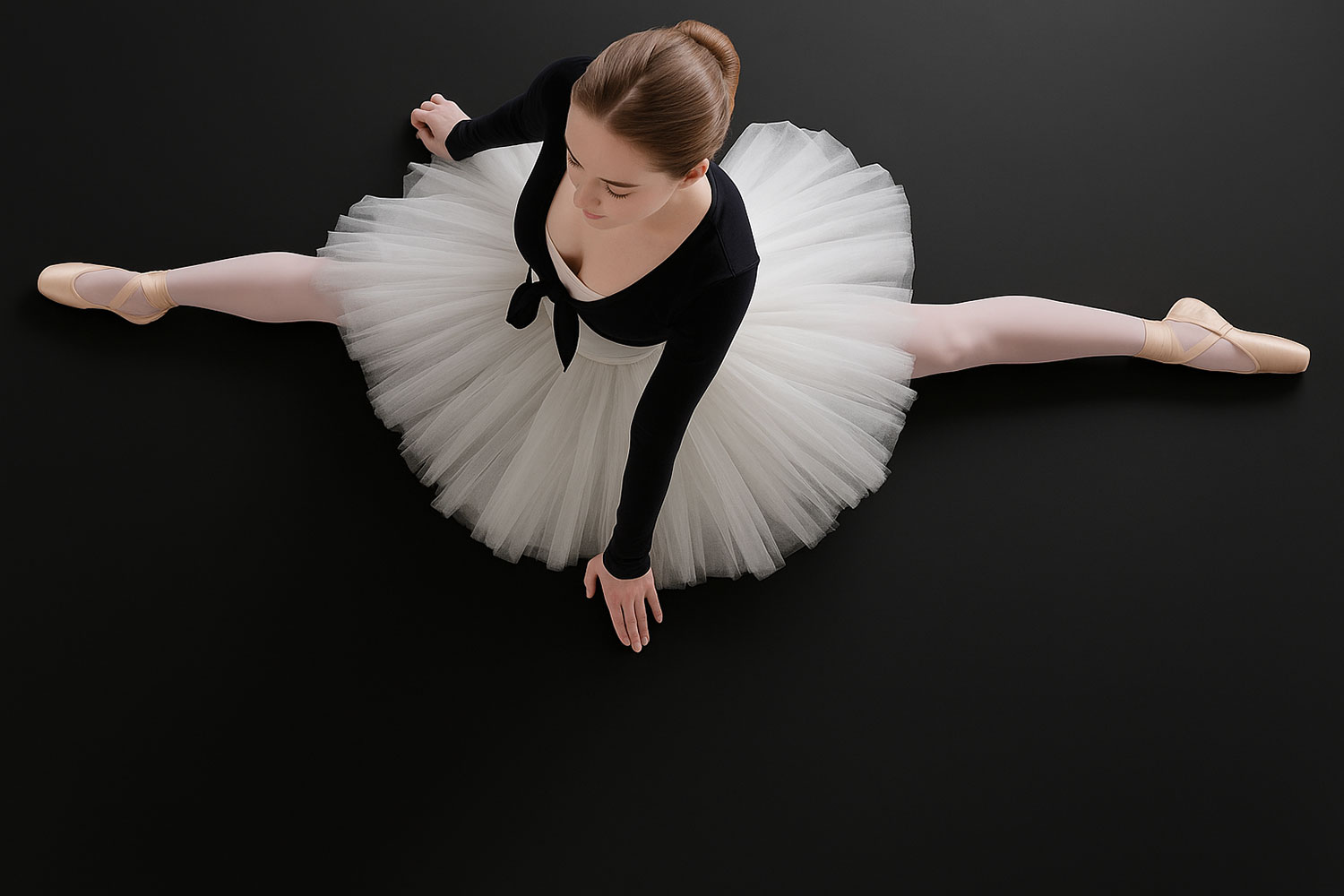 Tanzboden Tarkett Dancefloor Ballettboden PVC in Schwarz – Bild 3