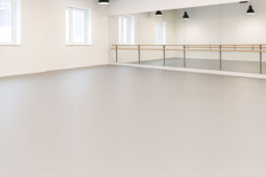 Tanzboden Tarkett Dancefloor – Ballettboden PVC in Grau