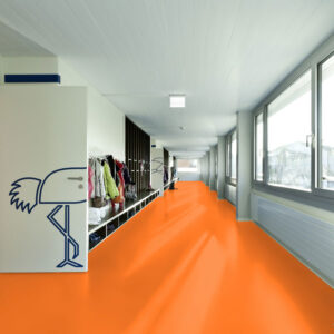 Wykładzina sportowa Tarkett Omnisports Compact Uni Tonic Orange