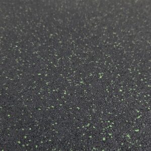 Gummi-Sportboden Puzzlematte mit grünem EPDM für Fitness & Crossfit