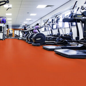Gerflor-Taraflex-Evolution-PVC-Sportboden-7,5-mm-6038-Terracotta
