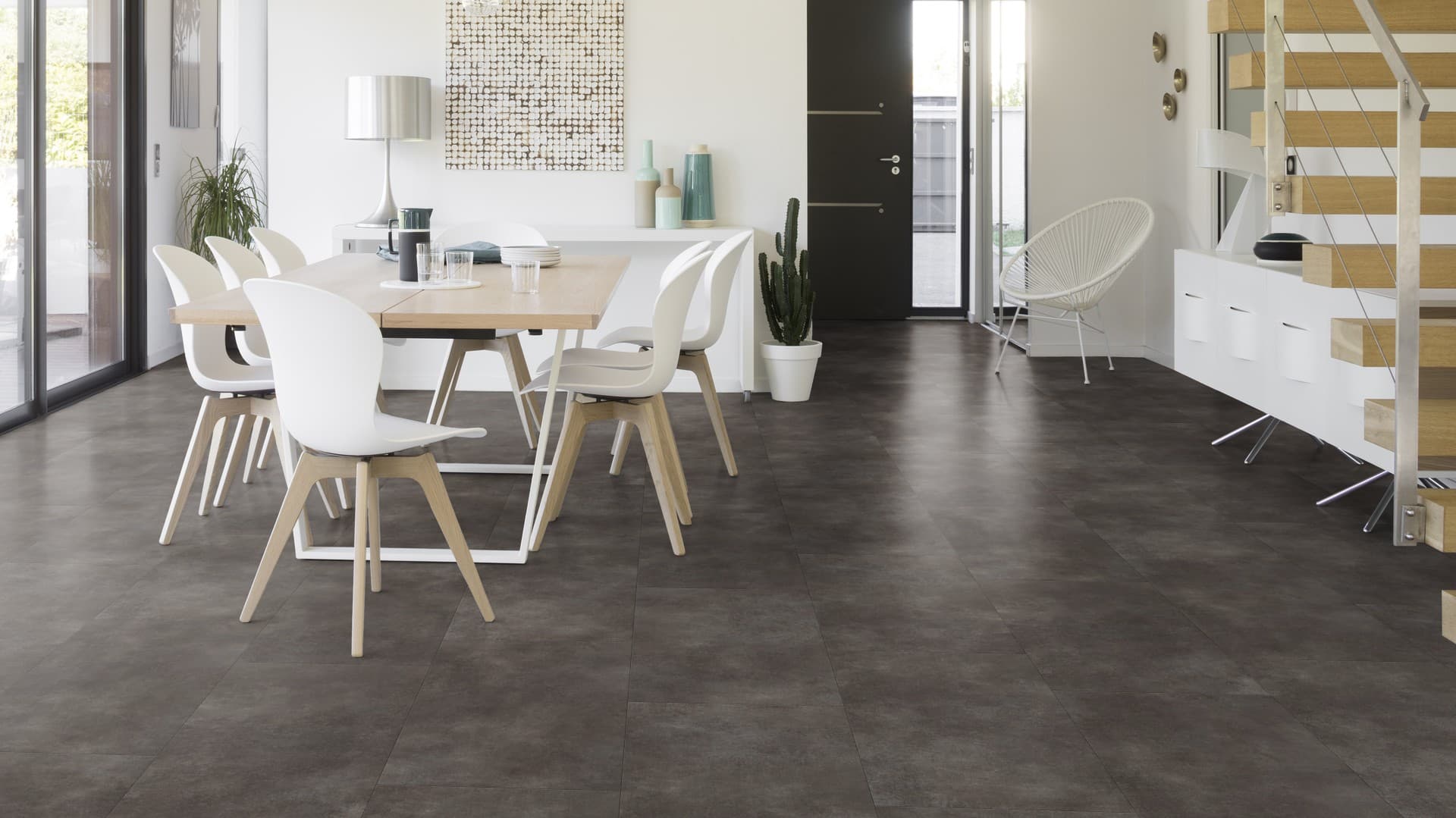 Designboden Gerflor Creation 30 Bloom Uni Dark 1601
