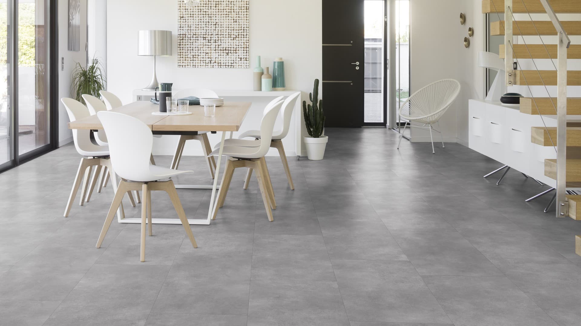 Designboden Gerflor Creation 30 Bloom Uni Pearl 1602