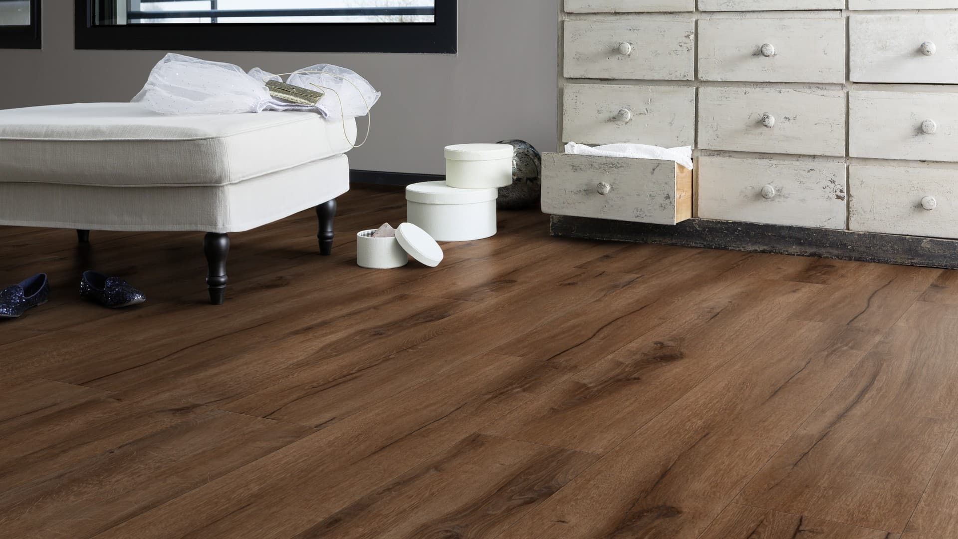 Designboden Gerflor Creation 30 Cedar Dark Brown 1605
