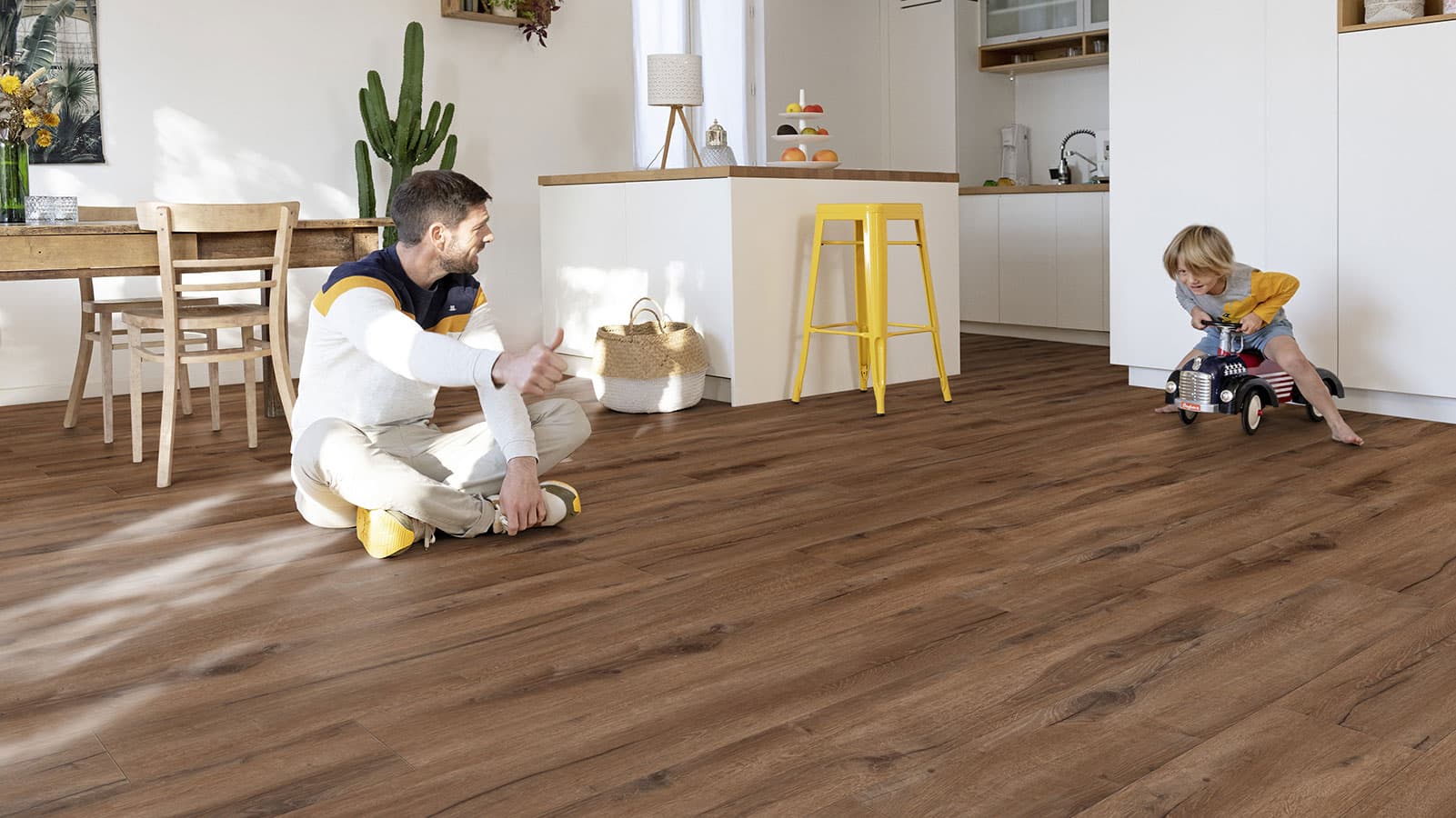 Gerflor Creation 40 - Designboden zum Kleben Cedar Dark Brown 1605