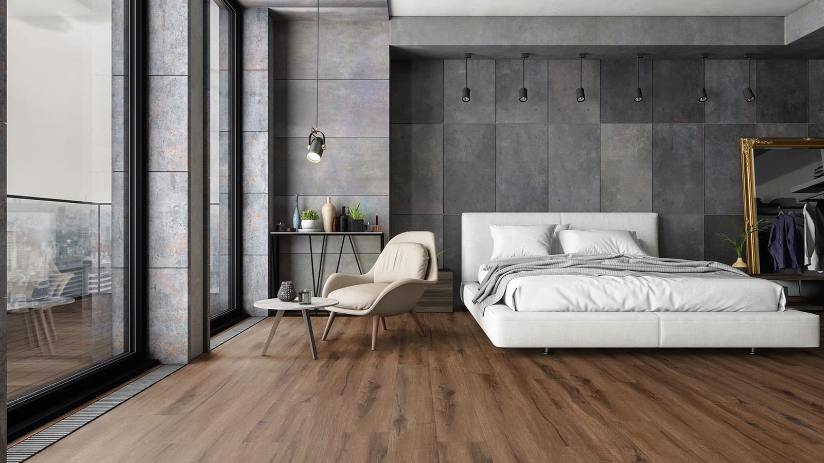 Gerflor Creation 40 - Designboden zum Kleben Cedar Dark Brown 1605
