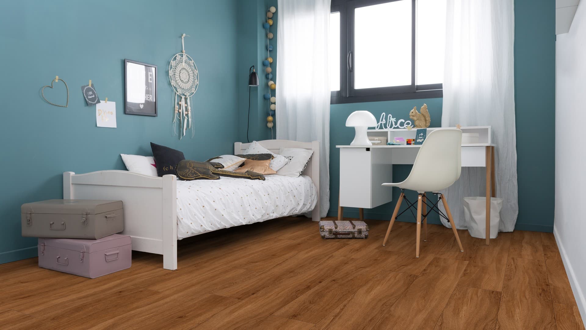Gerflor Creation 40 - Designboden zum Kleben Quartet Dark Brown 1597