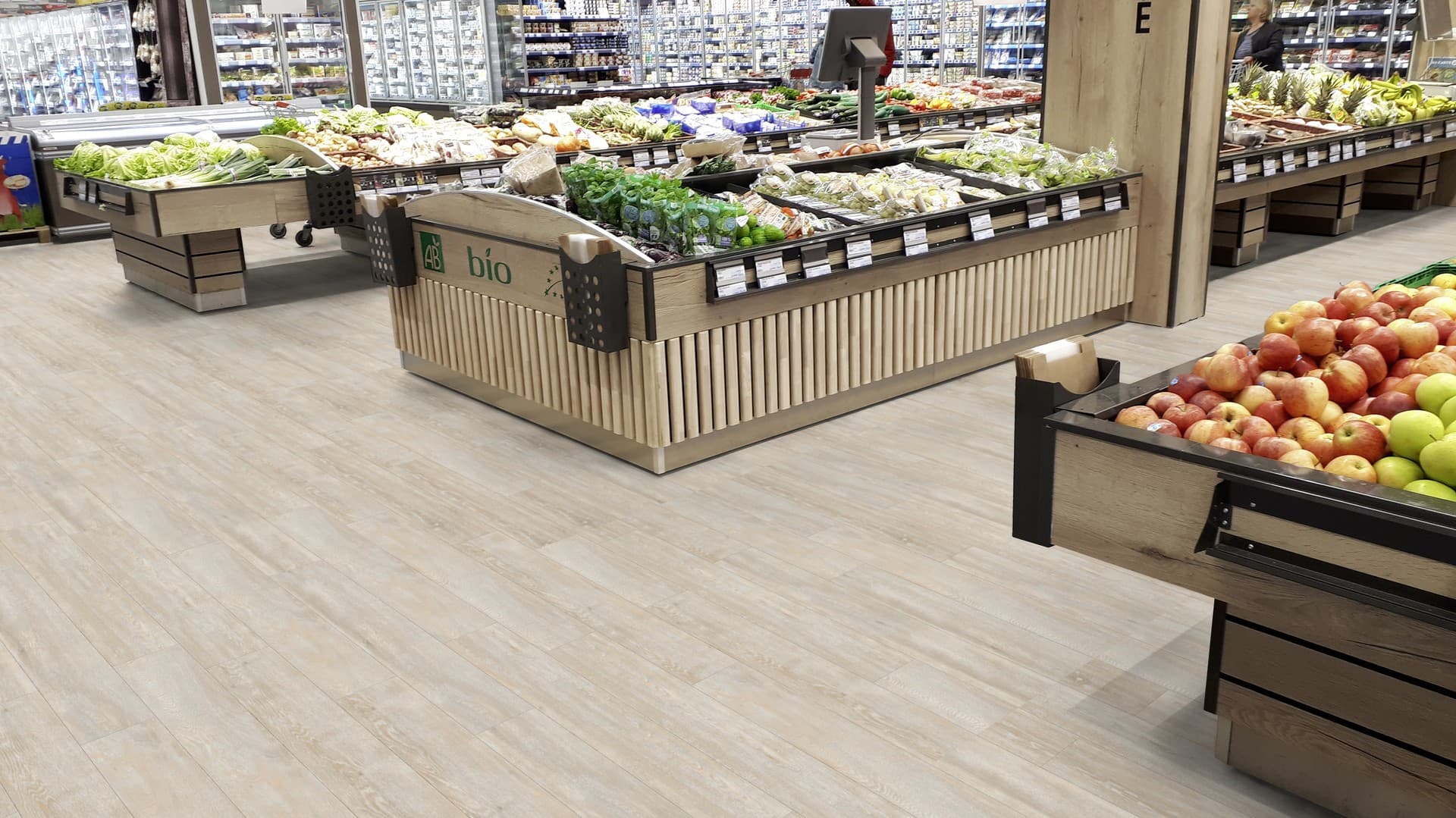 Gerflor Creation 40 - Designboden zum Kleben White Lime 0584