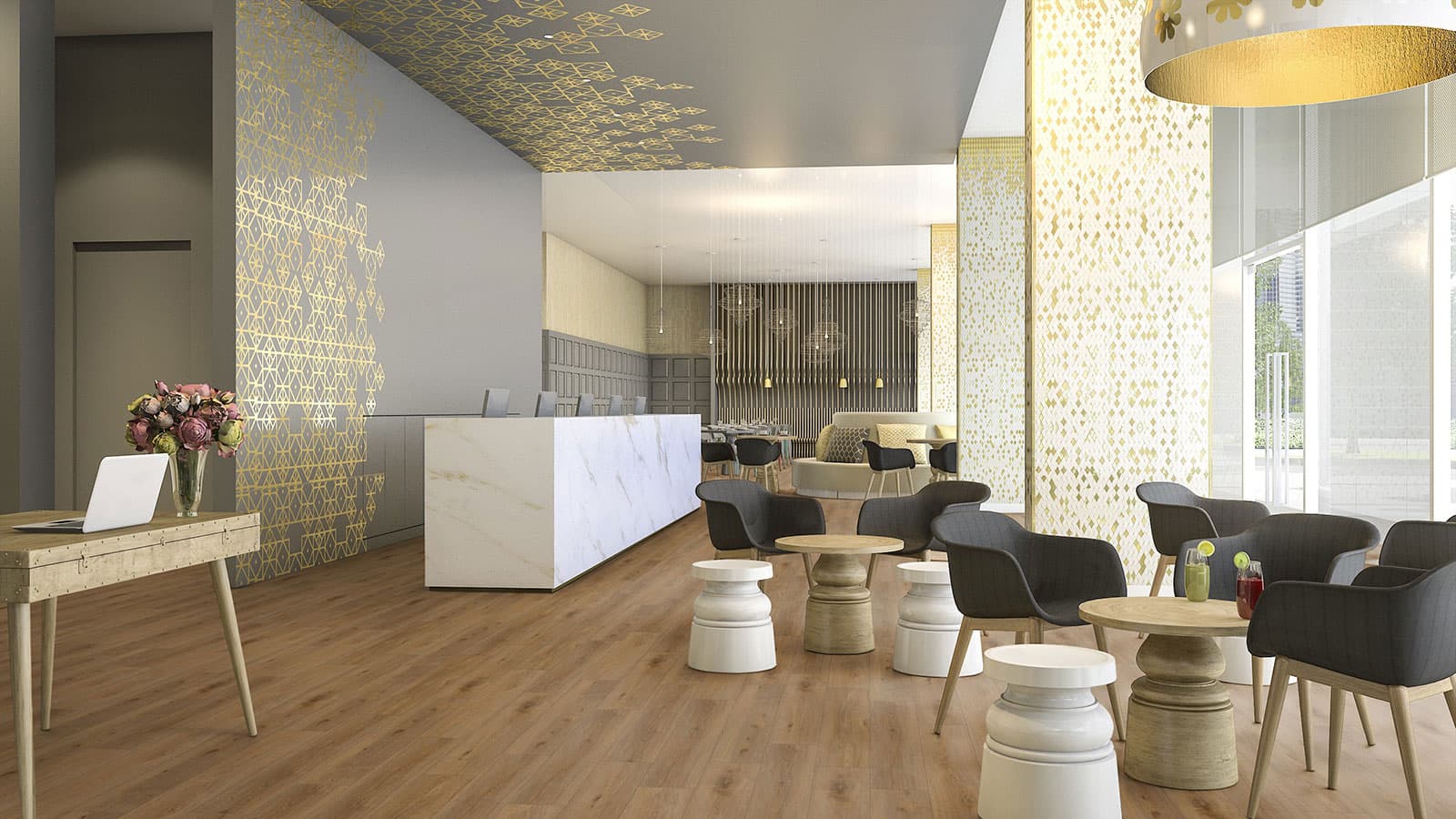Gerflor Creation 55 - Designboden zum Kleben - 1705 Aquinoah Brown