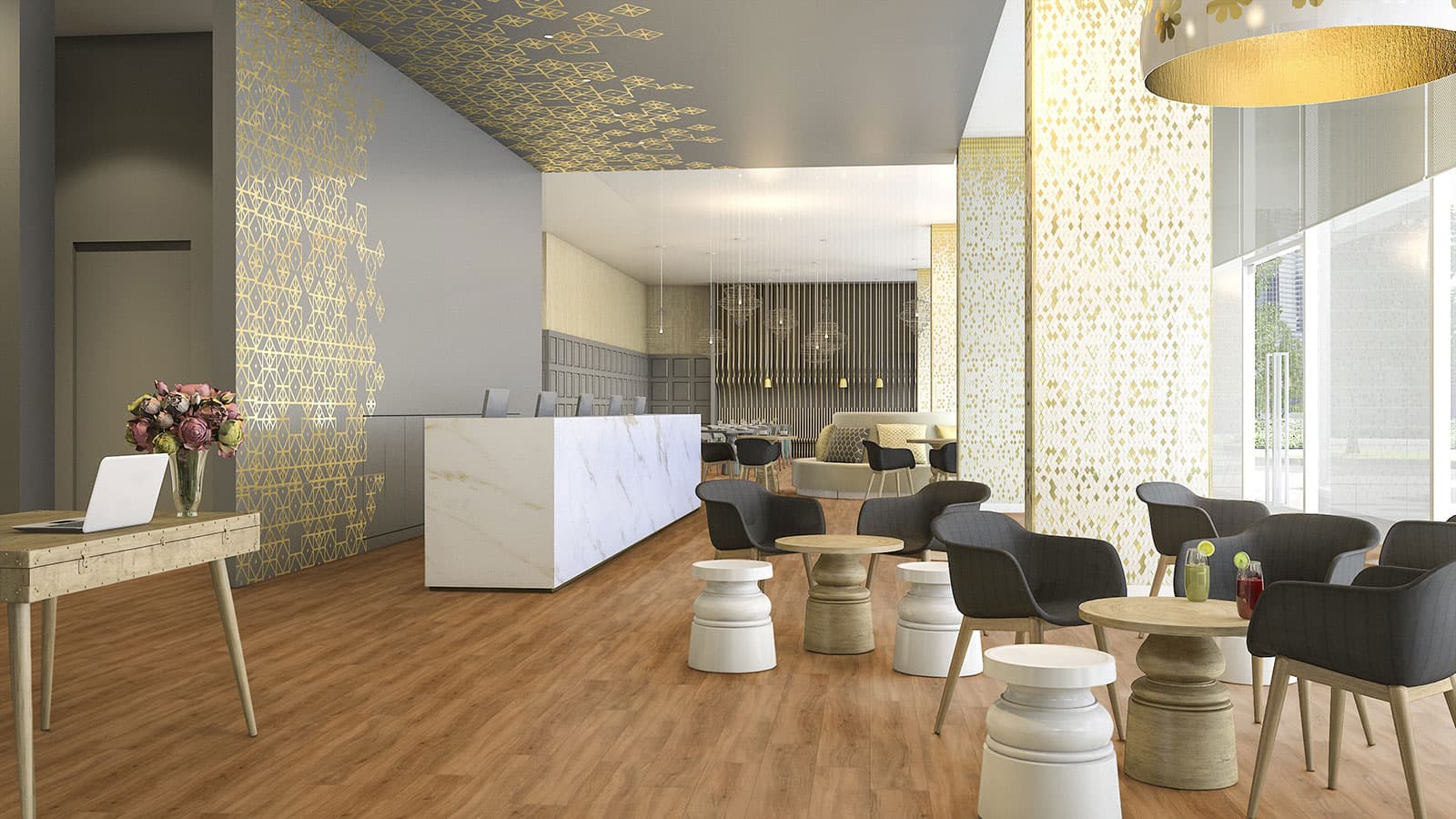 Gerflor Creation 55 – Designboden zum Kleben – 0545 Quartet Natural