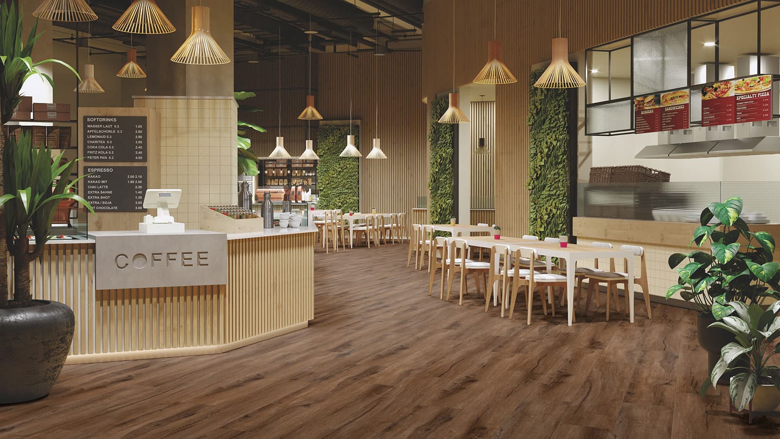Gerflor Creation 55 - Designboden zum Kleben -1605 Cedar Dark Brown
